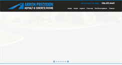 Desktop Screenshot of akronprecision.com